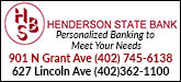 Henderson State Bank Sponsorship Banner