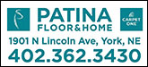 Patina Floor and Home Sponsorship Banner