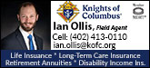 Knights of Columbus Insurance Sponsorship Banner