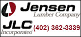 Jensen Lumber Company and JLC Inc Sponsorship Banner